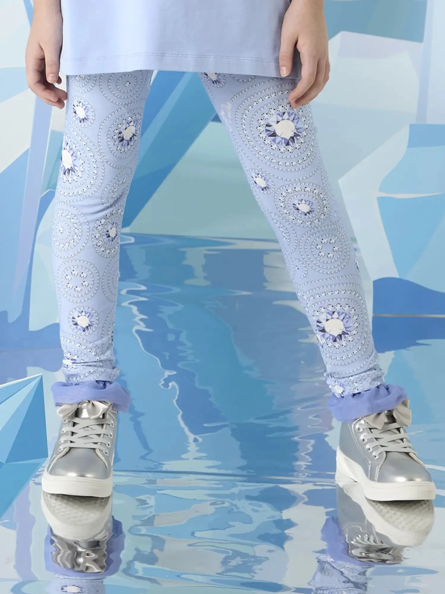 A Dee Bowtique Trainers - Silver