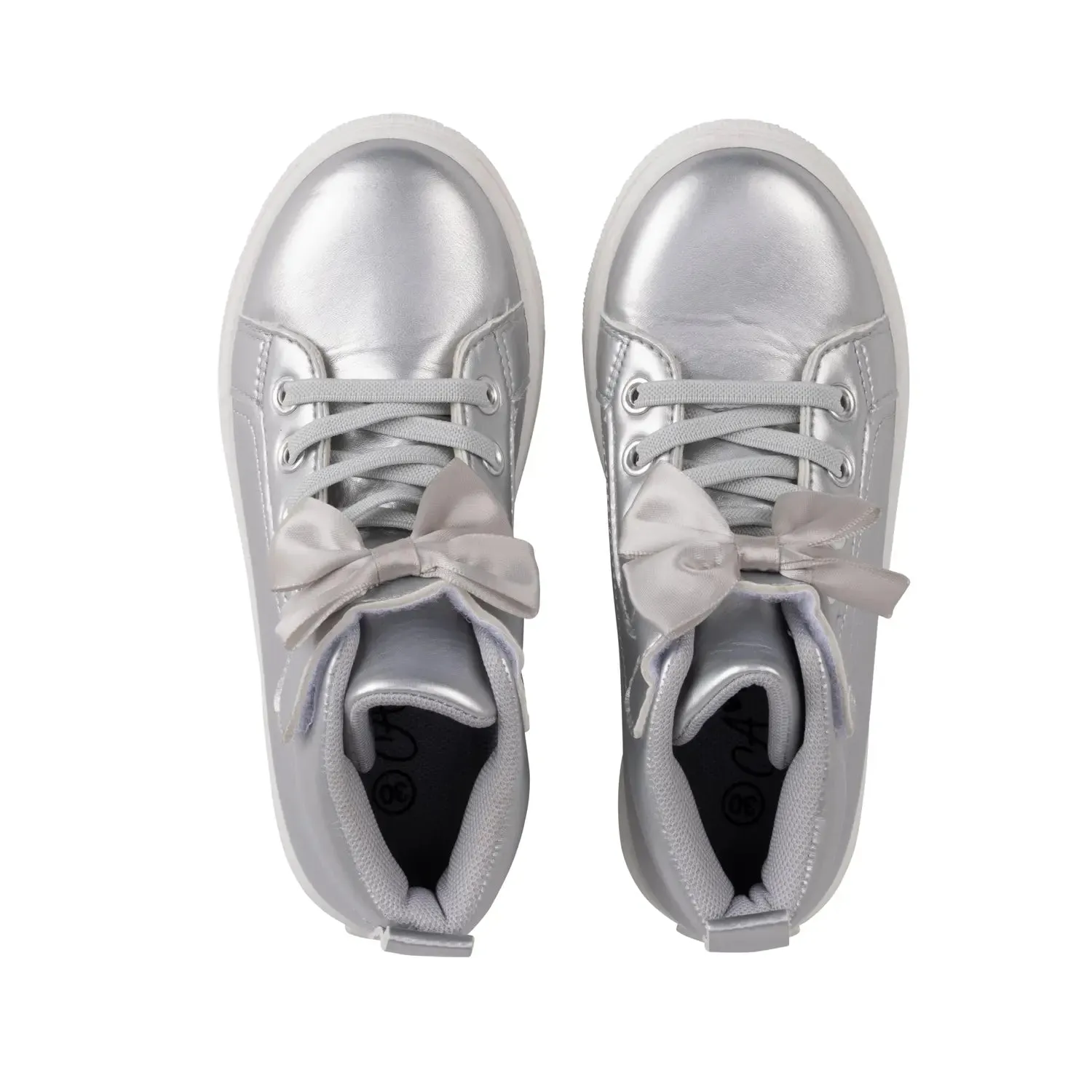 A Dee Bowtique Trainers - Silver