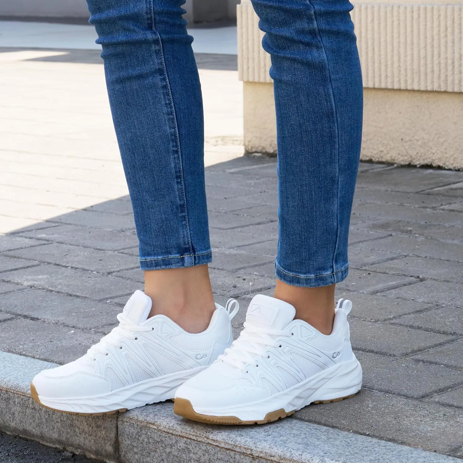 Ablanczoom Womens Sneakers Walking Shoes: Comfortable Breathable Cushion Athletic Running Tennis Shoes for Workout Gym Training