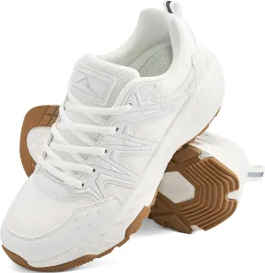 Ablanczoom Womens Sneakers Walking Shoes: Comfortable Breathable Cushion Athletic Running Tennis Shoes for Workout Gym Training