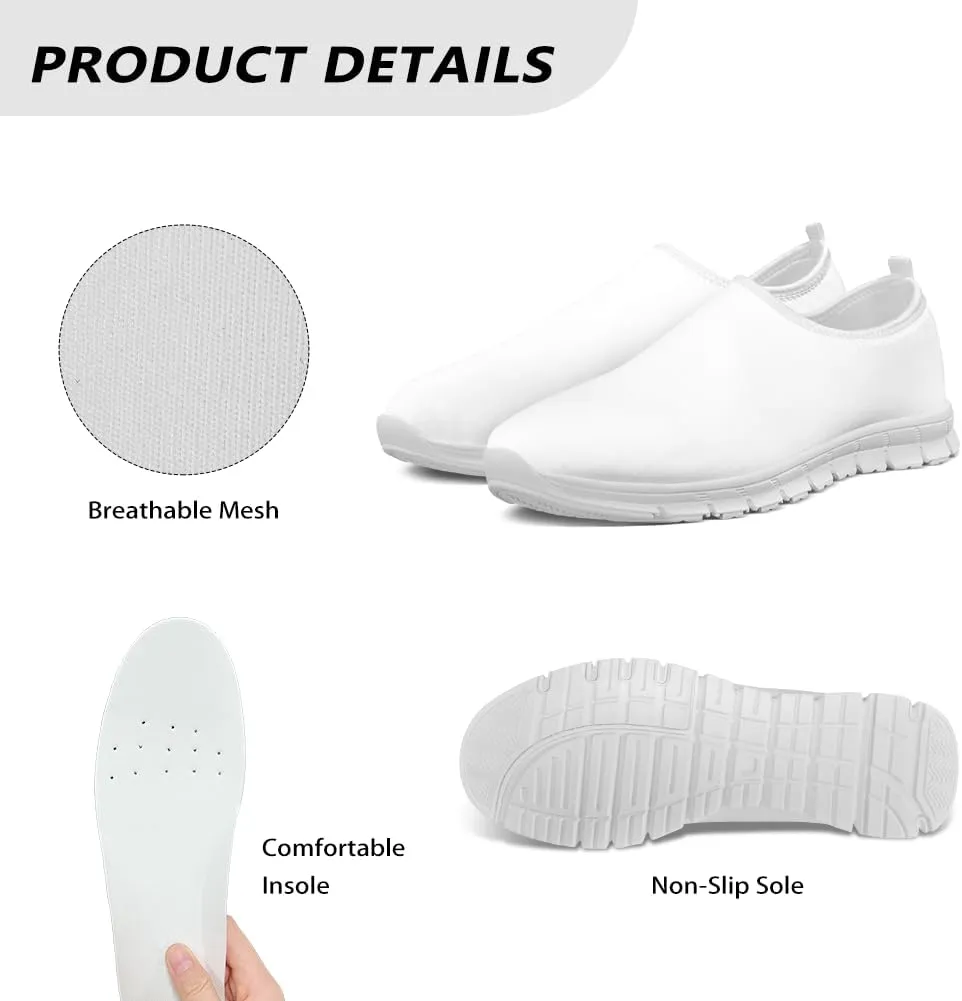 Animals Sneakers for Women Casual Low Top Cozy Slip On Sneakers Non-Slip Lightweight Athletic Walking Shoes for Teen Girls US 5.5-11.5