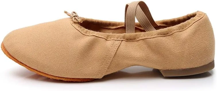 AOQUNFS Women's Professional Latin Ballroom Dance Shoes Closed Toe Practice Teaching Shoes for Salsa, Waltz
