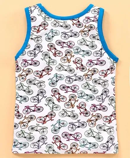 Bicycle Printed Tshirt - Offwhite