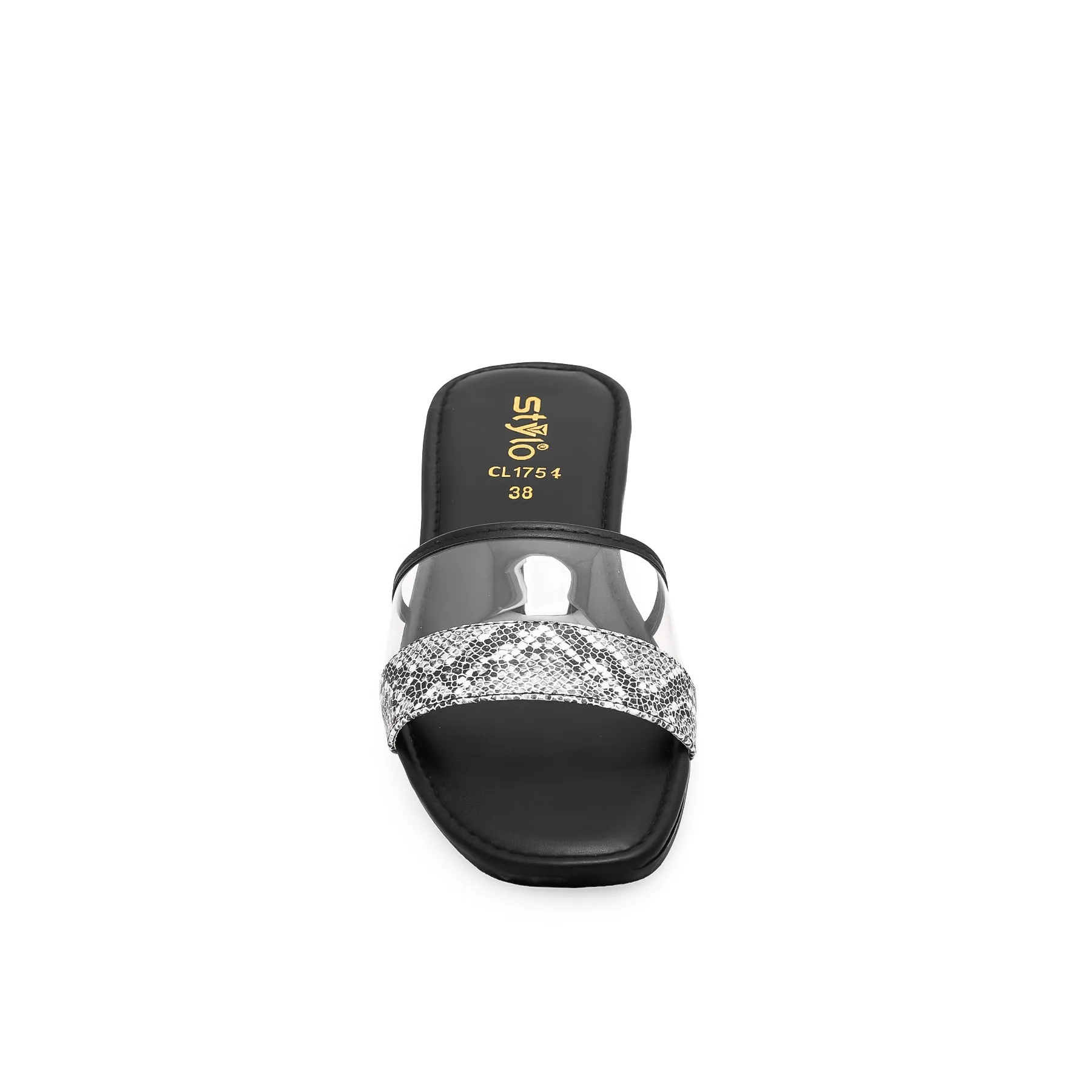 Black Casual Slipper CL1754
