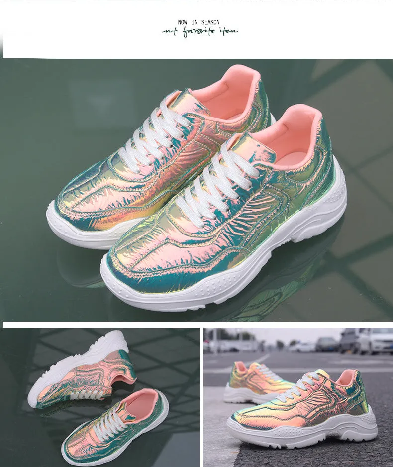 Bright Printed Sneakers