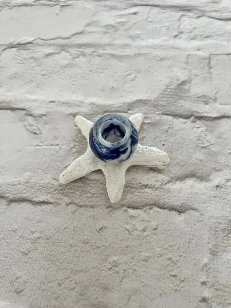 Calitaa Luxury Collection Bead Marble Navy