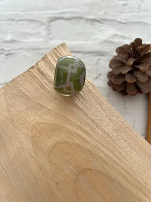 Calitaa Luxury Collection Bead Olive Abstract