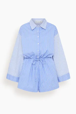 Capaci Playsuit in Baratti Stripe
