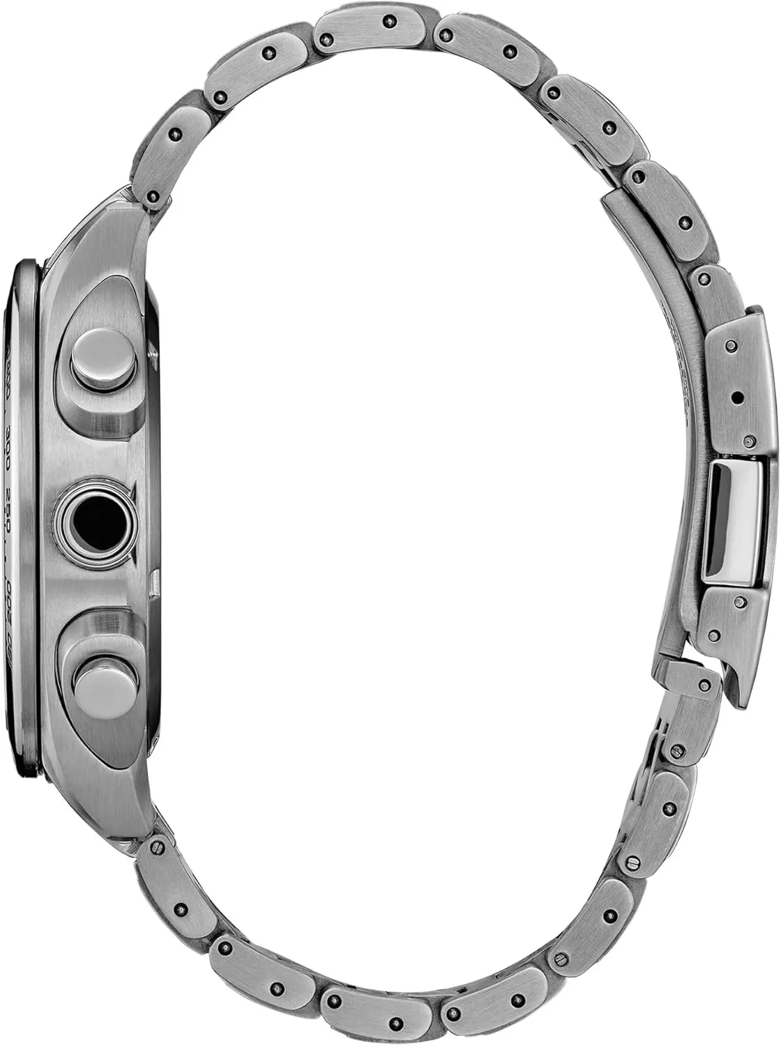 Citizen Men's Eco-Drive Sport Luxury Carson Watch, Stainless-Steel Bracelet and Case, Chronograph