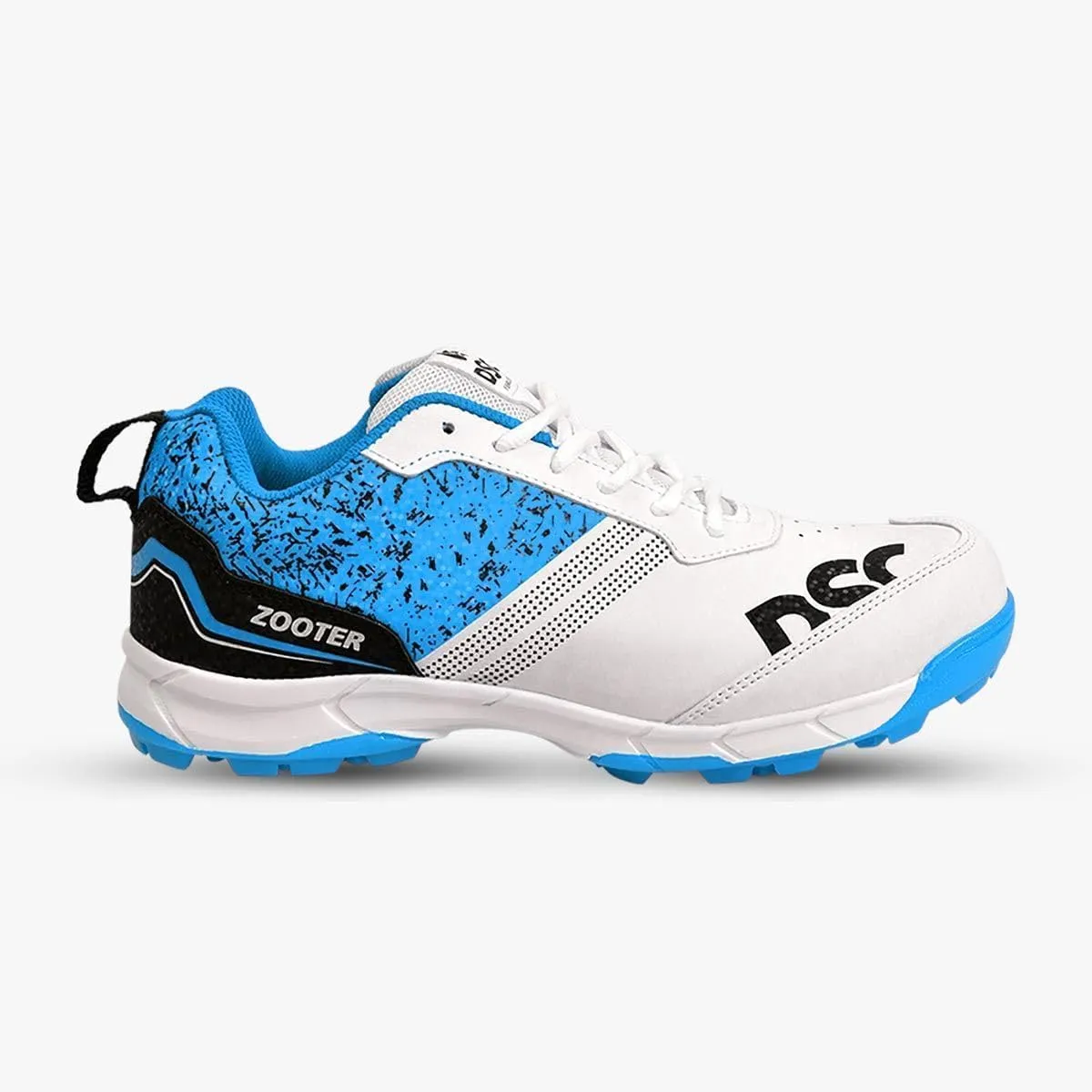 DSC Men's Beamer Cricket Shoes Size 6 UK (Fluro Yellow-White)