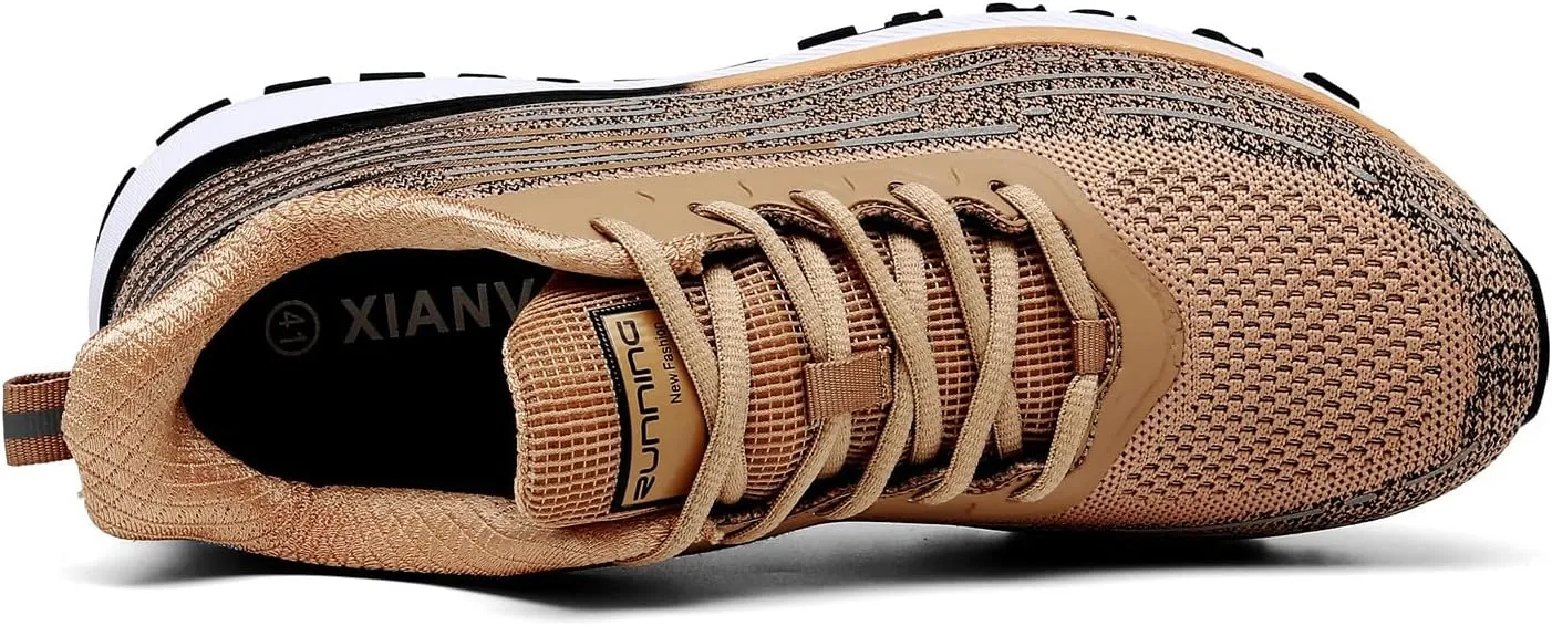 DUORO Womens Walking Shoes Comfortable Lightweight Breathable Non Slip Athletic Gym Workout Training Sneakers