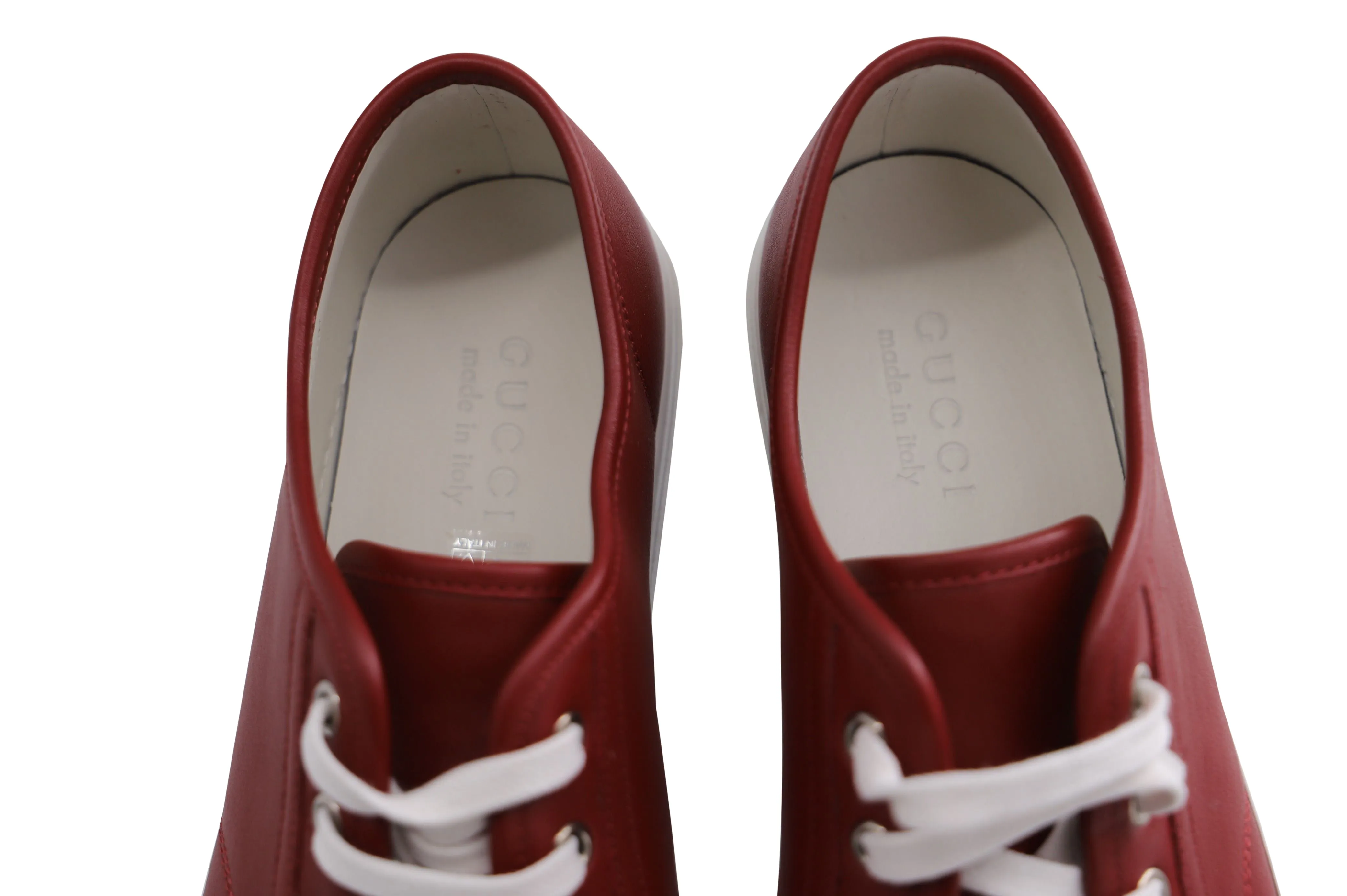 Gucci Miro'soft Bosso Sneakers in Red Leather