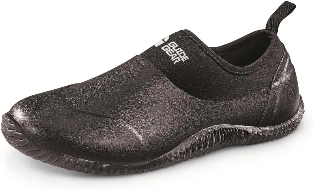 Guide Gear Low Bogger Mens Slip On Rubber Clogs, Garden, Yard Muck Shoes