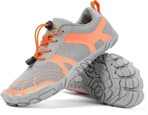 Helenbra Men's Elastic Knitted Hiking Sneakers,Breathable Mesh Lace up Non-Slip Lightweight Casual Running Sports Shoe Outdoor Fashion Walking Travel Camping Driving Shoes