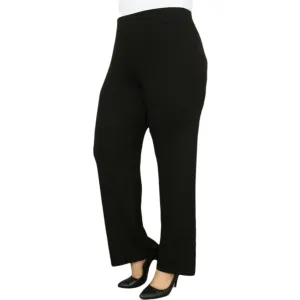 High Rise Full-Length Elegant Viscose Woven Shorts   2XL - 7XL   Large Highly Seasonal Chic Jeans EU Street wear Female Black