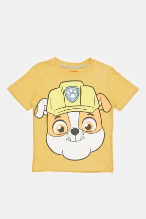 Infant Boys Brown Paw Patrol T-Shirt