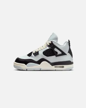 Jordan Kids' Air Jordan 4 Retro (GS) 'Pure Platinum' Pure Platinum/Metallic Gold