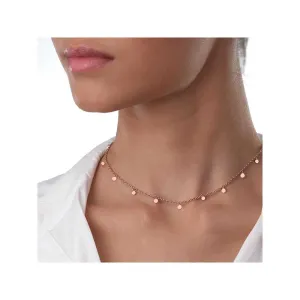 Kaj Fine Jewellery Gold Collar Chain Necklace in 14KT Rose Gold