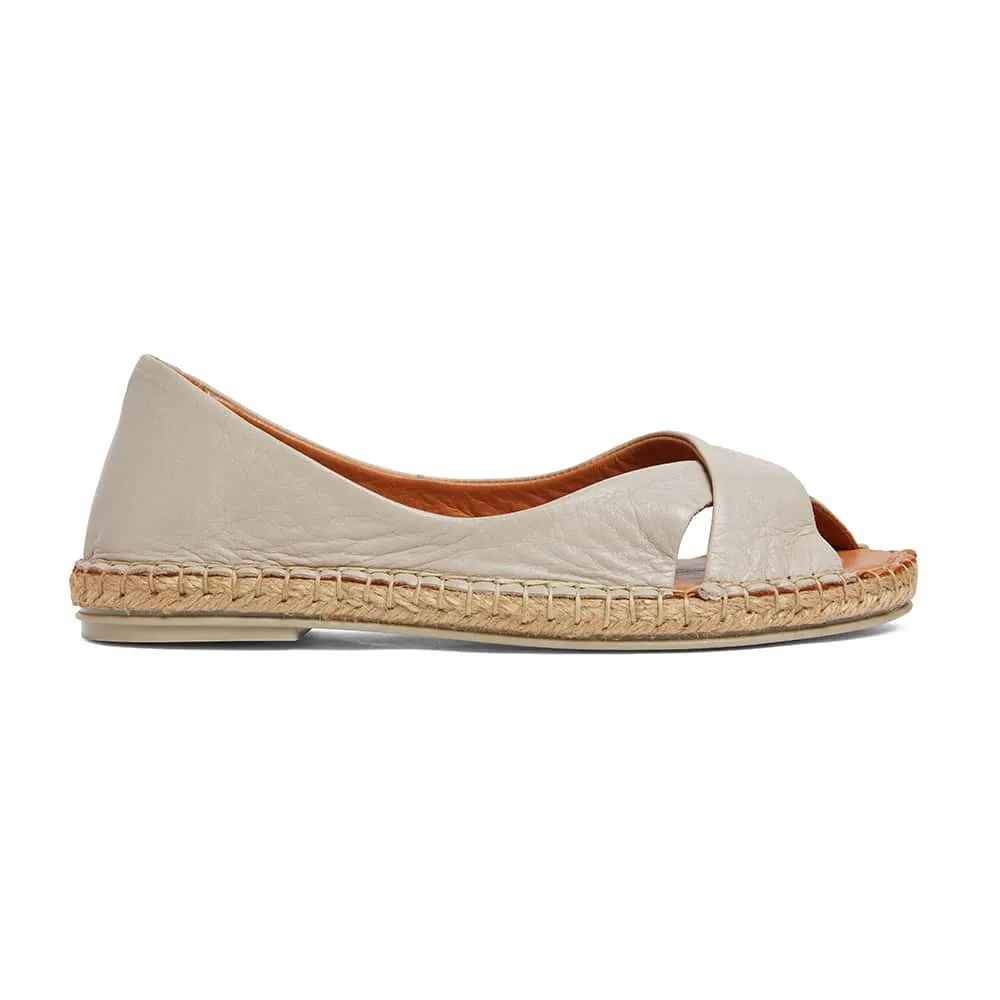Kala Sandal in Nude Leather