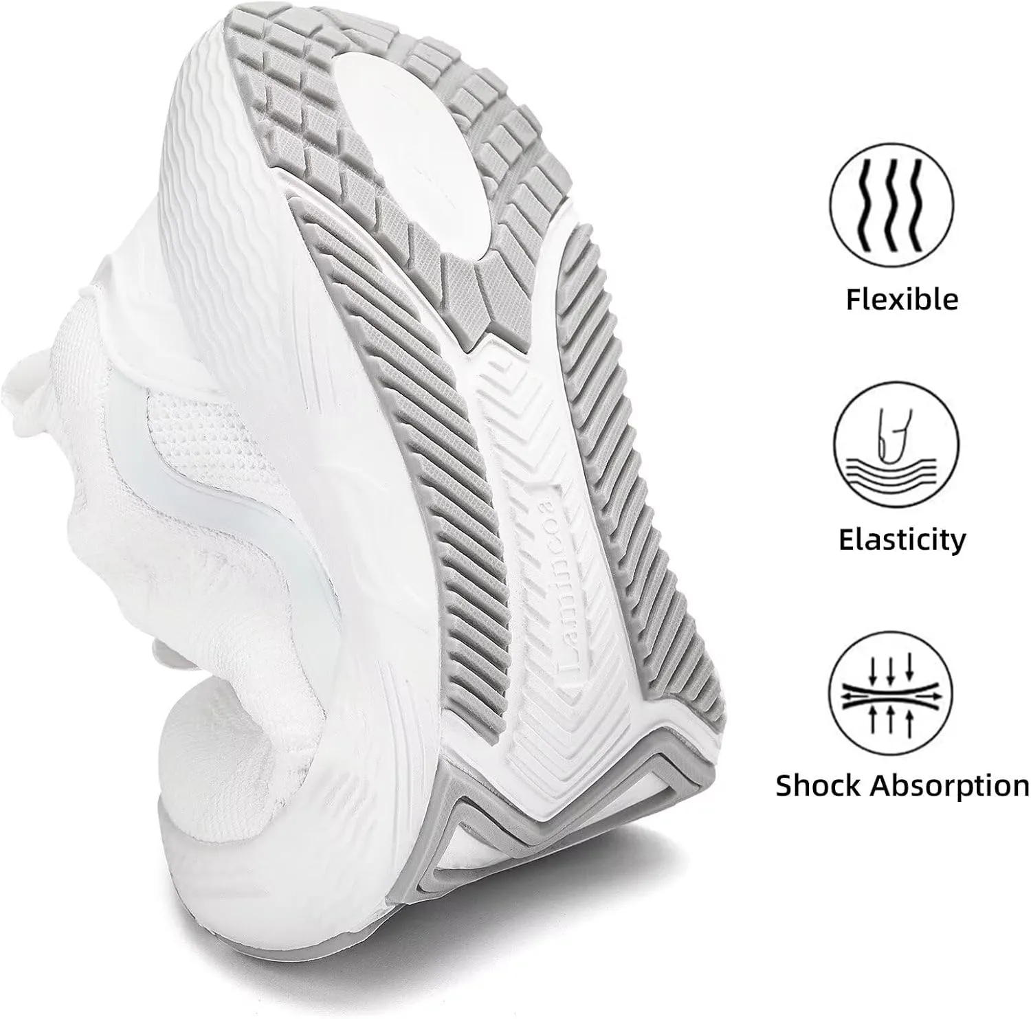 Lamincoa Women Slip on Walking Shoes Lightweight Running Shoes Casual Workout Gym Tennis Sneakers for Women