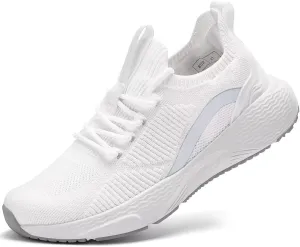Lamincoa Women Slip on Walking Shoes Lightweight Running Shoes Casual Workout Gym Tennis Sneakers for Women
