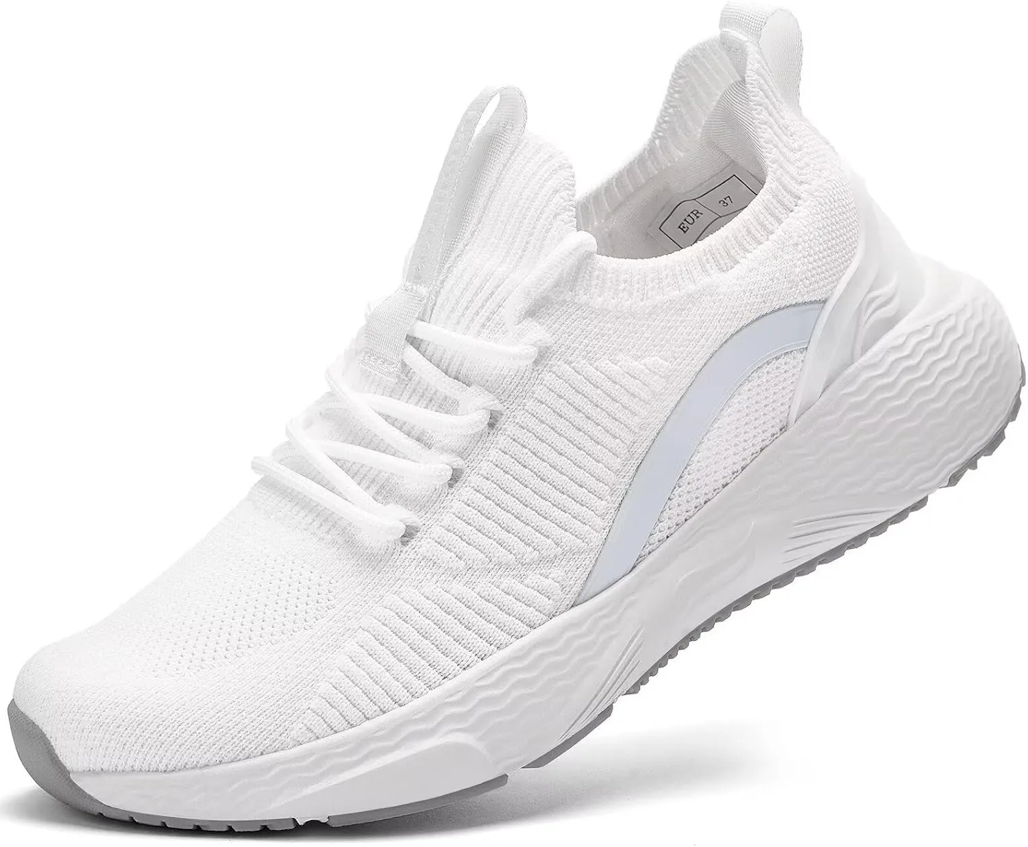 Lamincoa Women Slip on Walking Shoes Lightweight Running Shoes Casual Workout Gym Tennis Sneakers for Women