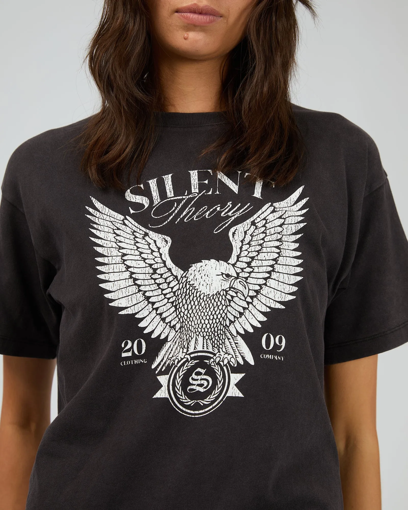 Limitless Tee Washed Black
