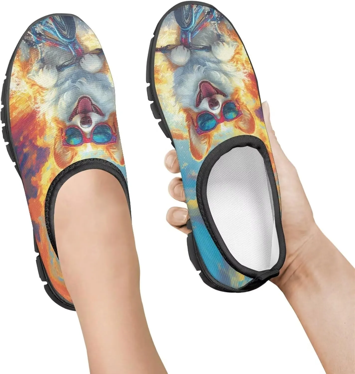 Litter Kids Slip-On Walking Sneakers Cozy Tennis Running Shoes Casual Breathable Sneaker Travel Exercise Lightweight Shoes Non-Slip Workout Shoes US Size 11-15