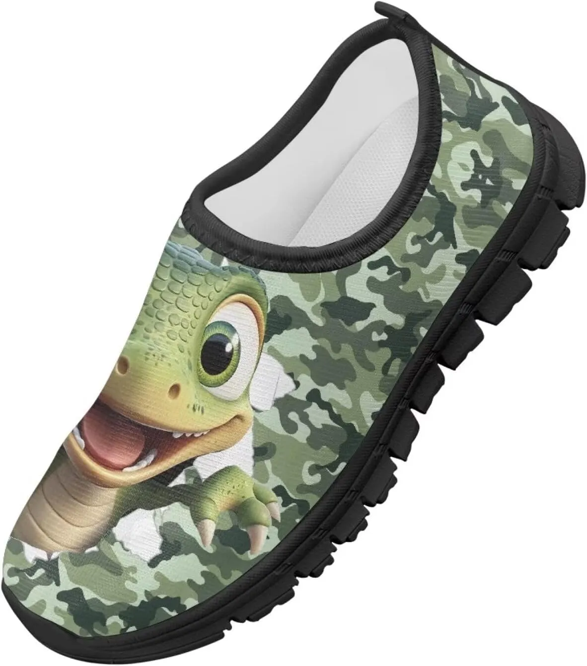 Litter Kids Slip-On Walking Sneakers Cozy Tennis Running Shoes Casual Breathable Sneaker Travel Exercise Lightweight Shoes Non-Slip Workout Shoes US Size 11-15