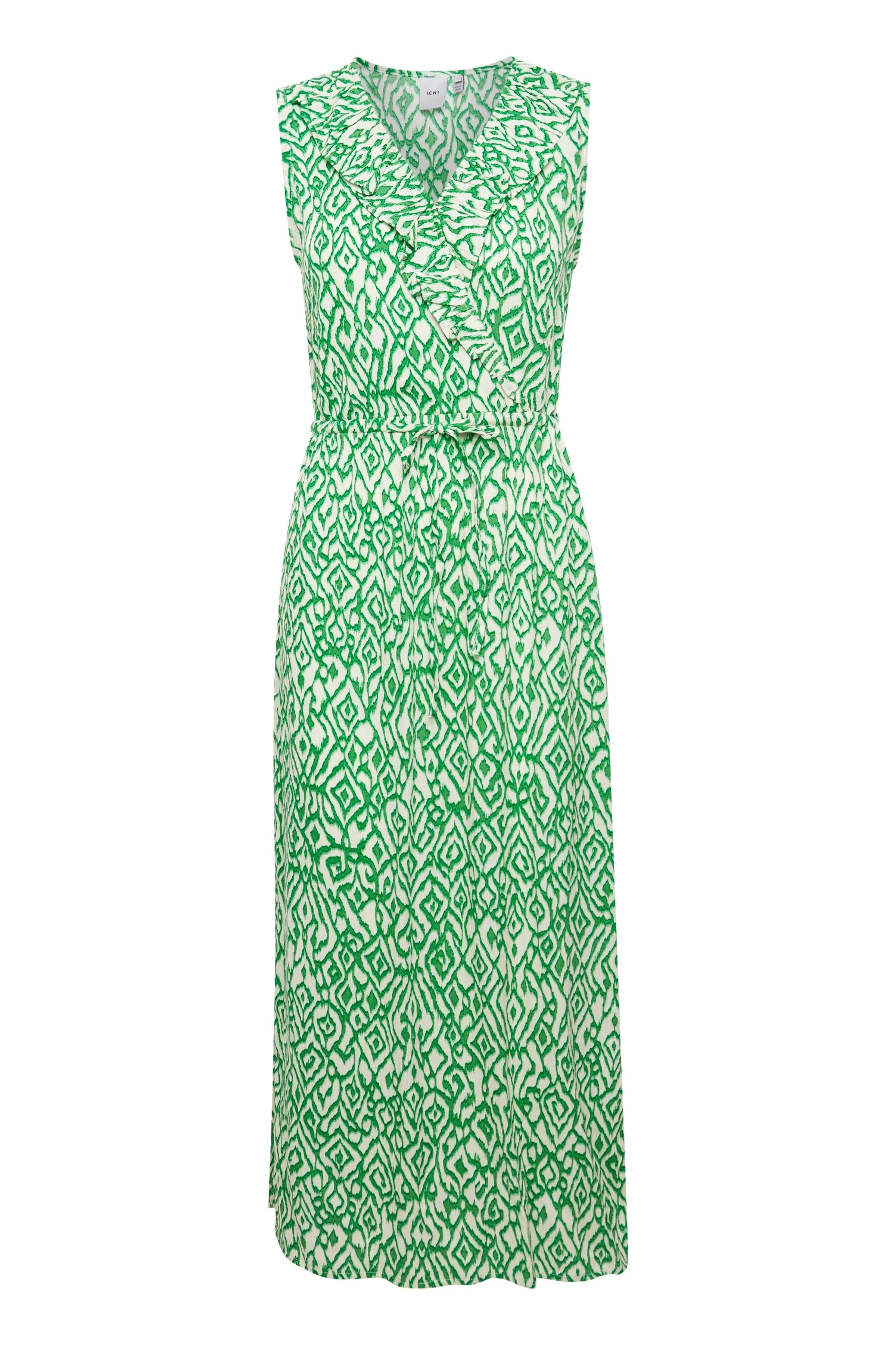Marrakech Dress in Greenbriar Ikat Print