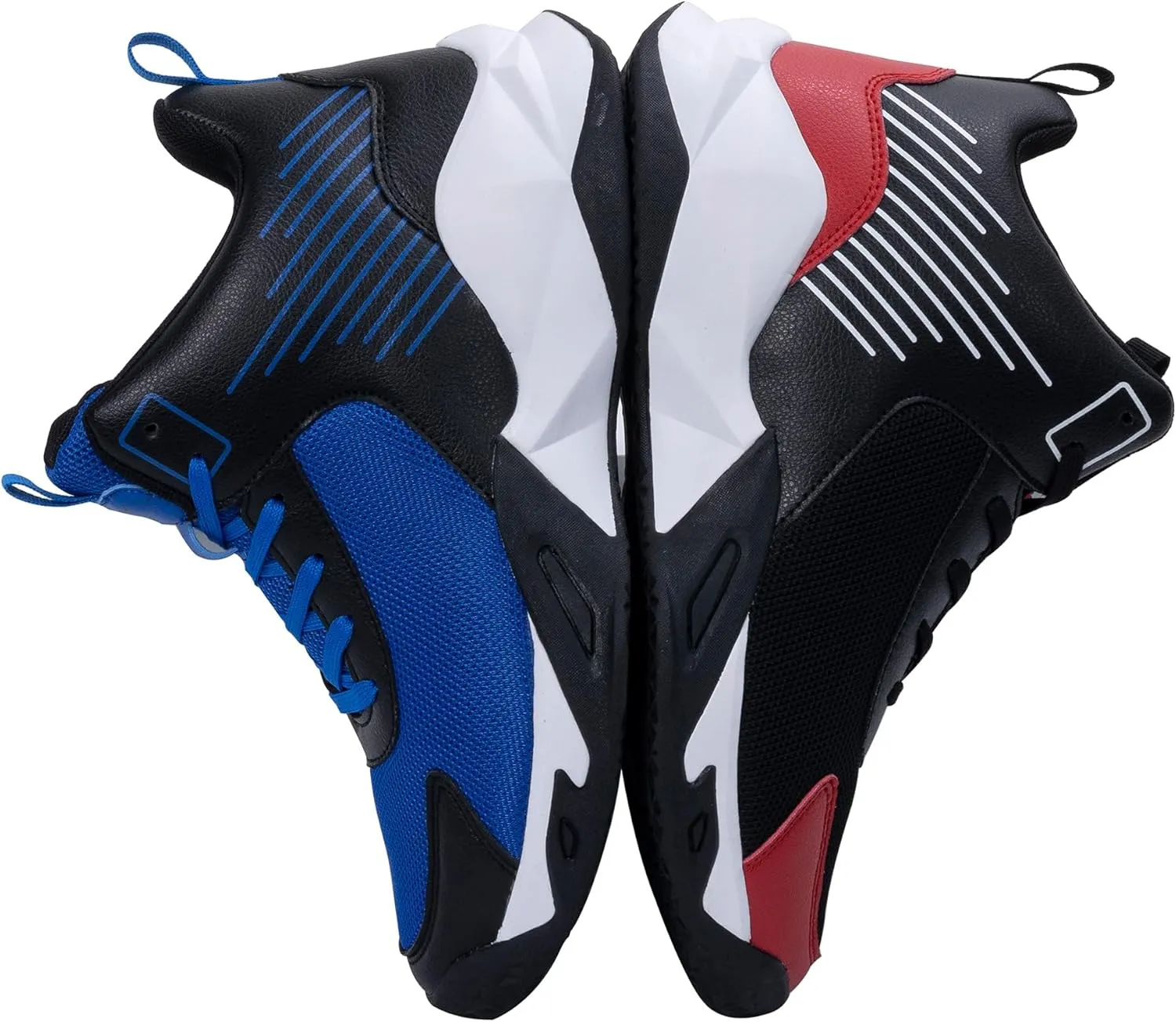 Men's Basketball Shoe High-Top Athletic Running Sneakers Outdoor Trainers Non-Slip Lightweight Cushioning Workout Sport Shoes US 7-13