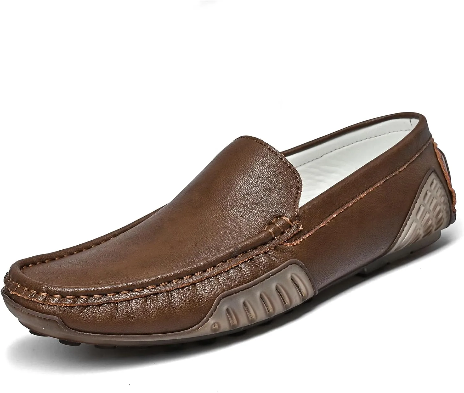 Men's Loafers Casual Shoes Slip On Driving Loafers Penny Loafers with Rubber Sole Soft Light-Weight Flats Boat Free Shoes