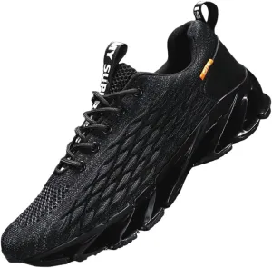 Men's Running Shoe, Breathable Mesh Walking Sneakers, 2024 Fashion Casual Non-Slip Cushioning Sport Athletic Gym Workout Shoes