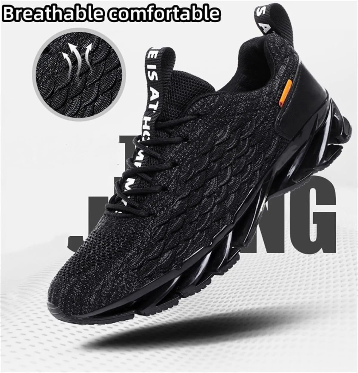 Men's Running Shoe, Breathable Mesh Walking Sneakers, 2024 Fashion Casual Non-Slip Cushioning Sport Athletic Gym Workout Shoes