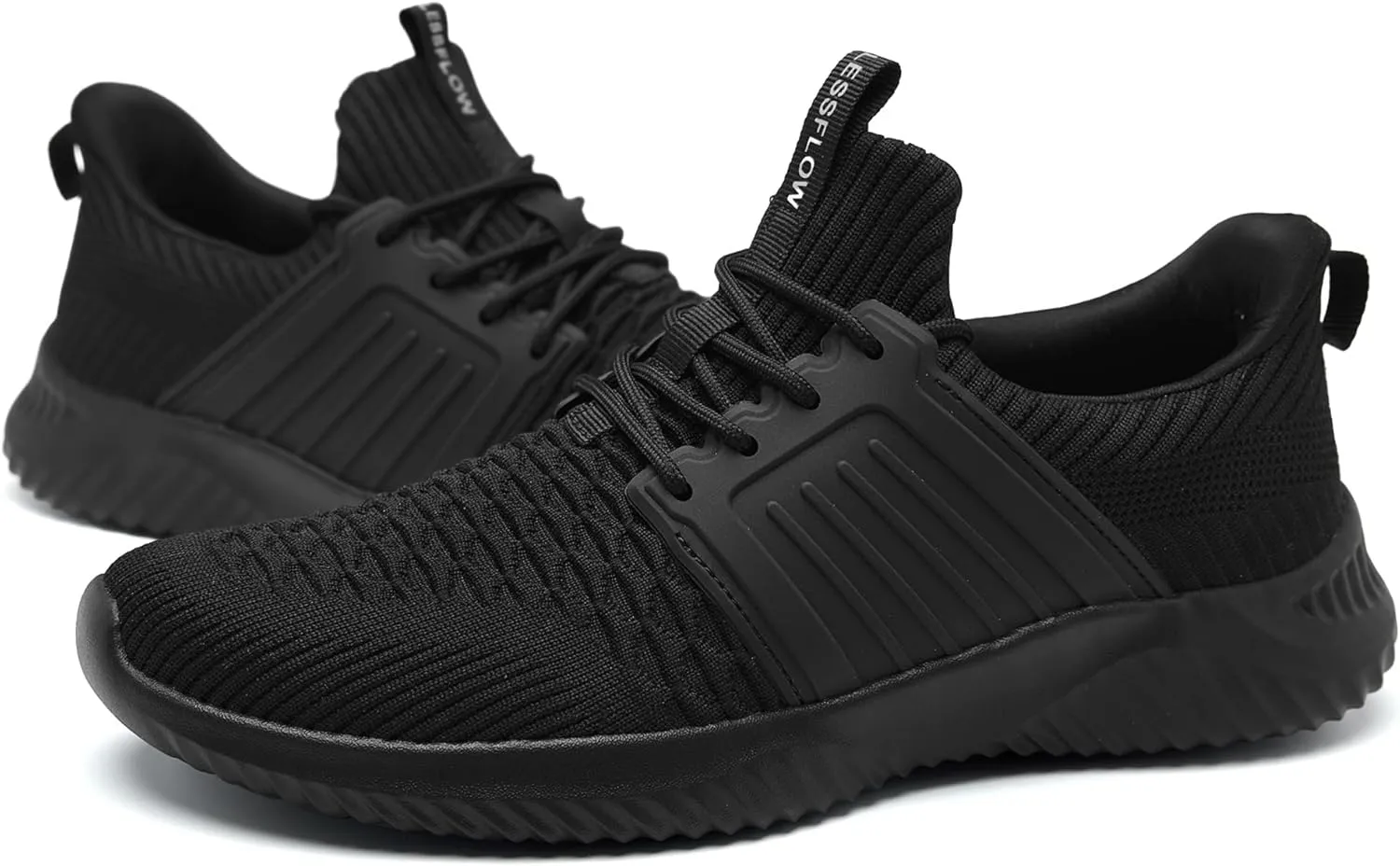 Men's Walking Shoes Slip On Running Shoes Ultra Light Casual Sneakers Mesh Tennis Shoe Hands Free Workout Breathable Comfortable Knit Memory Foam Athletic