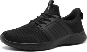 Men's Walking Shoes Slip On Running Shoes Ultra Light Casual Sneakers Mesh Tennis Shoe Hands Free Workout Breathable Comfortable Knit Memory Foam Athletic