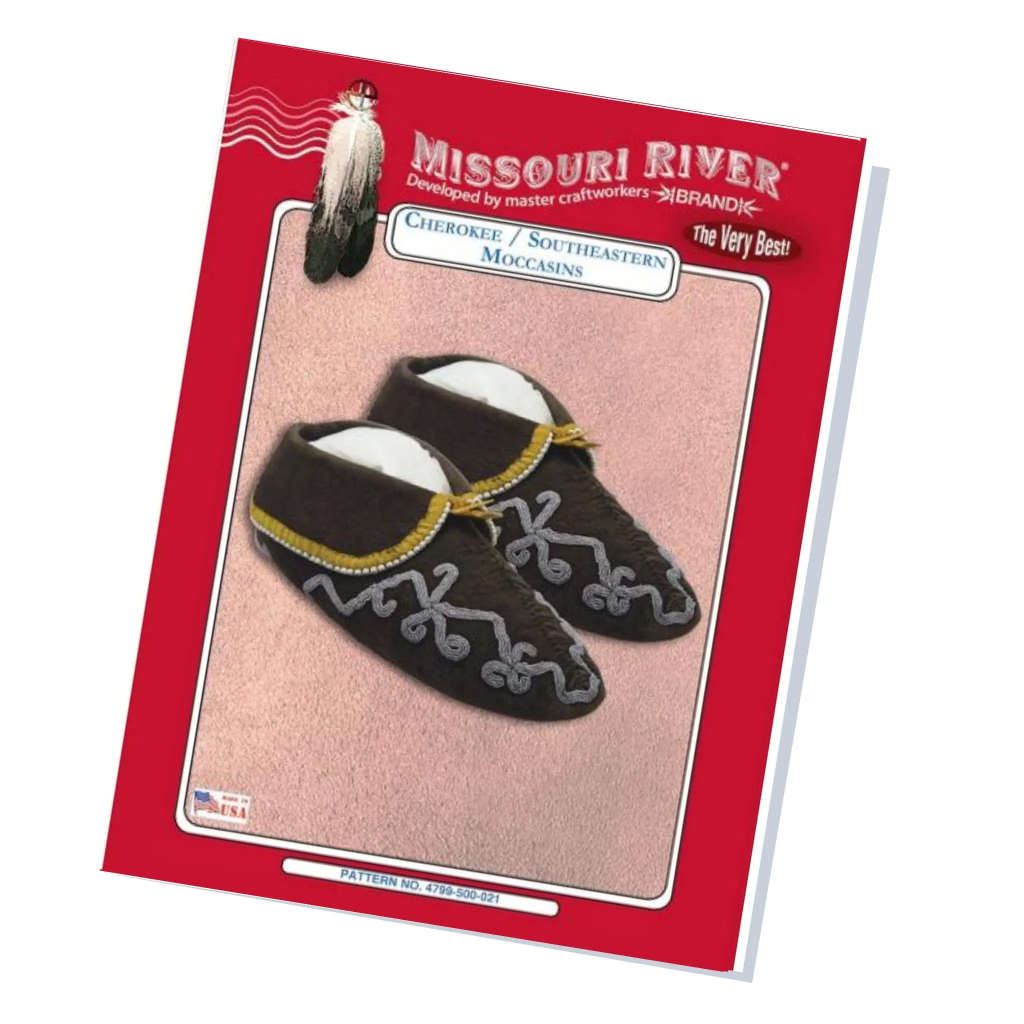 Missouri River Cherokee Moccasin Pattern