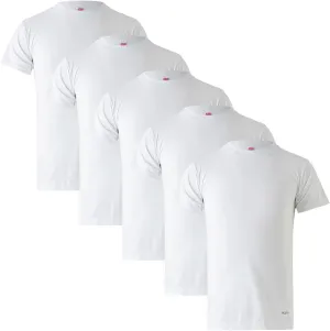 Mody Men Undershirt Round Neck Short Sleve 5-Pack, Men Undershirt, Cotton Tank Top, Soft Undershirt for Men
