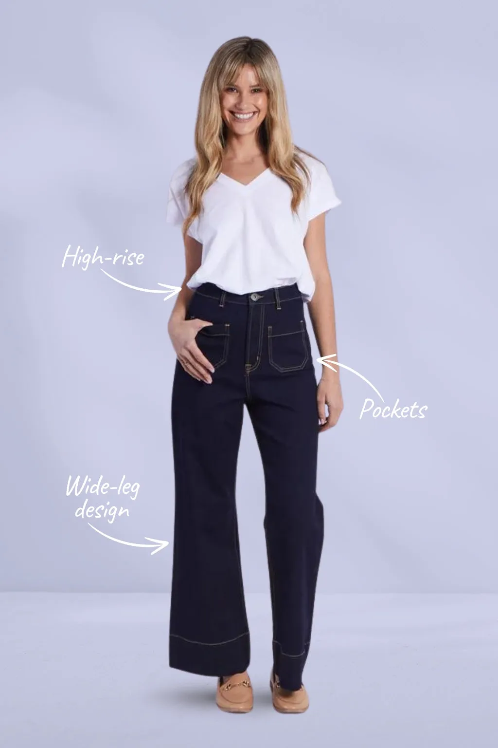 Monaco Milan Jeans Ink