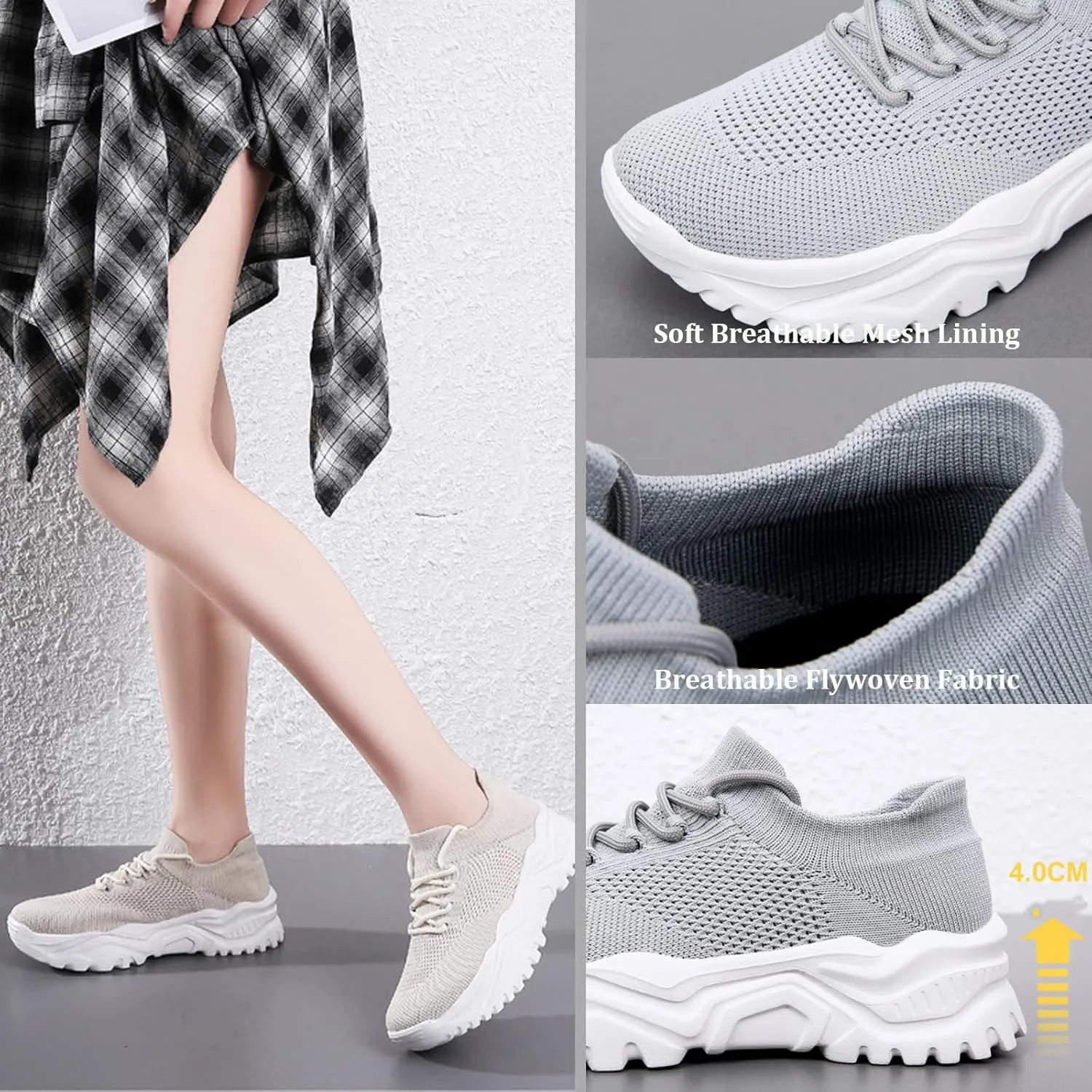 Nurse Babe Shoes, Ortho Cloud Shoes for Women, Nurse Babes Sneakers, Anti-Slip Slip-On Orthopedic Sneakers