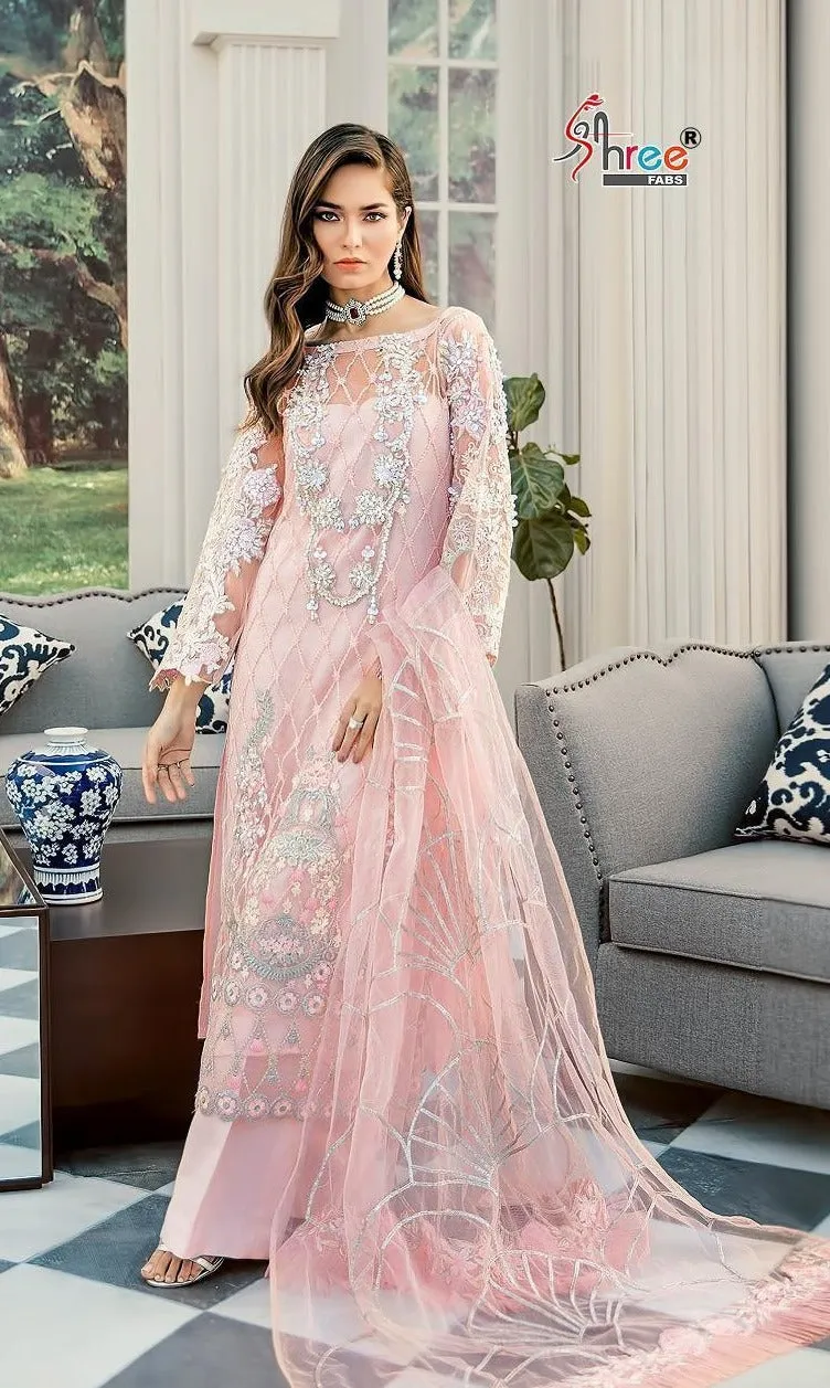 Shree Fab Presents Rouch Luxury Collection Fox Georgette Pakistani Salwar Kameez