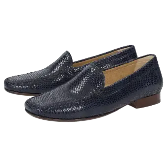 SIOUX Campina Indigo Royal Leather Moccasin
