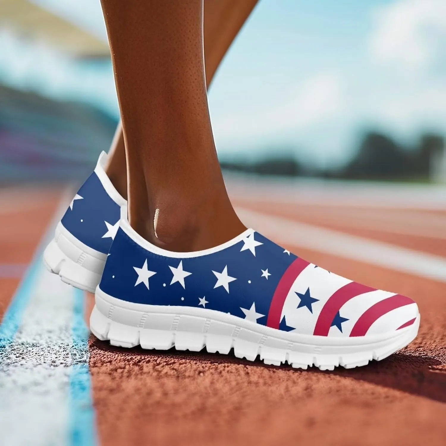 Womens Casual Shoes Canvas Shoes Low Top Fashion Sneakers Slip on Walking Shoe