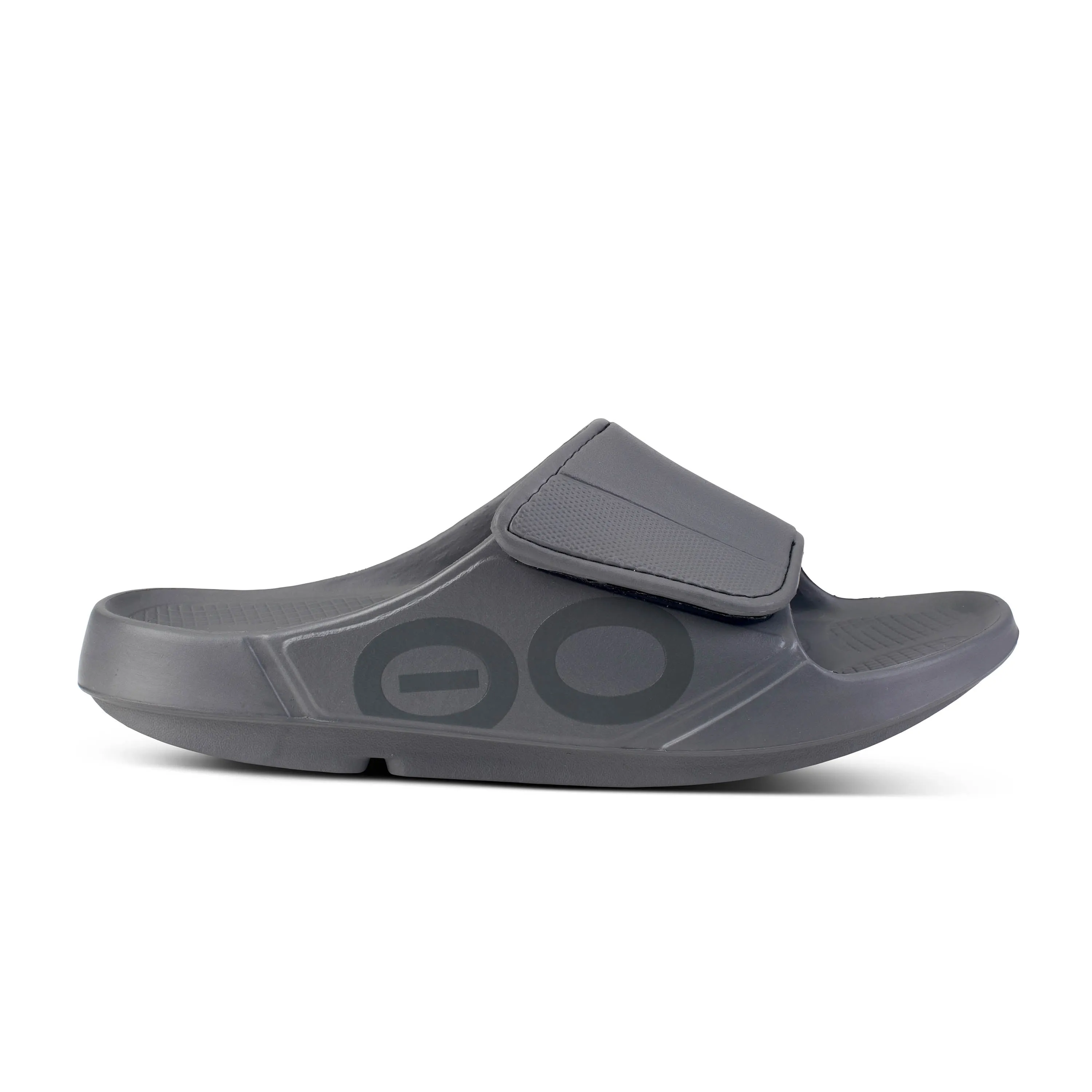 Women's Oofos OOahh Sport Flex Sandal Color: Slate