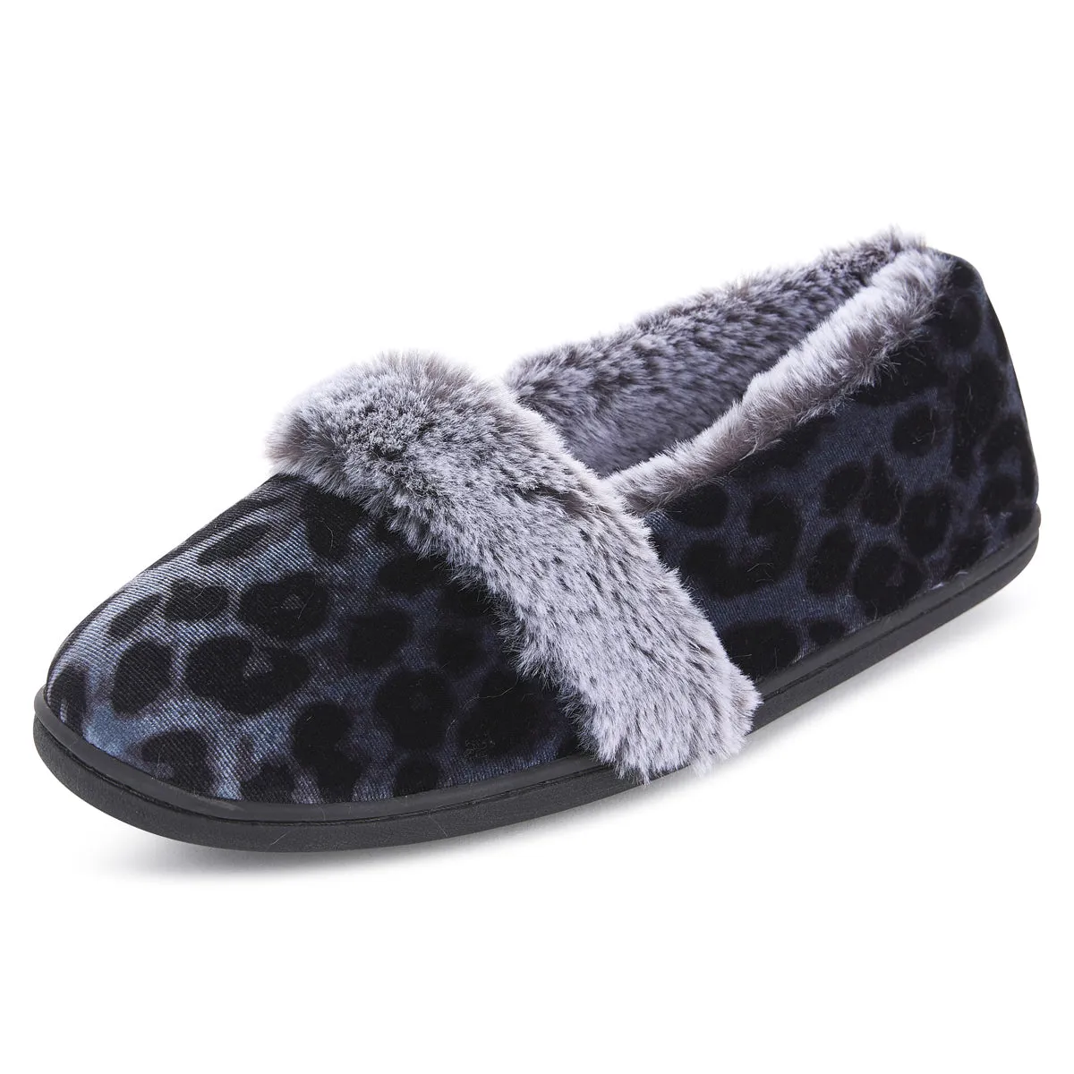 Women’s Roxy Leopard Closed-Back Slippers