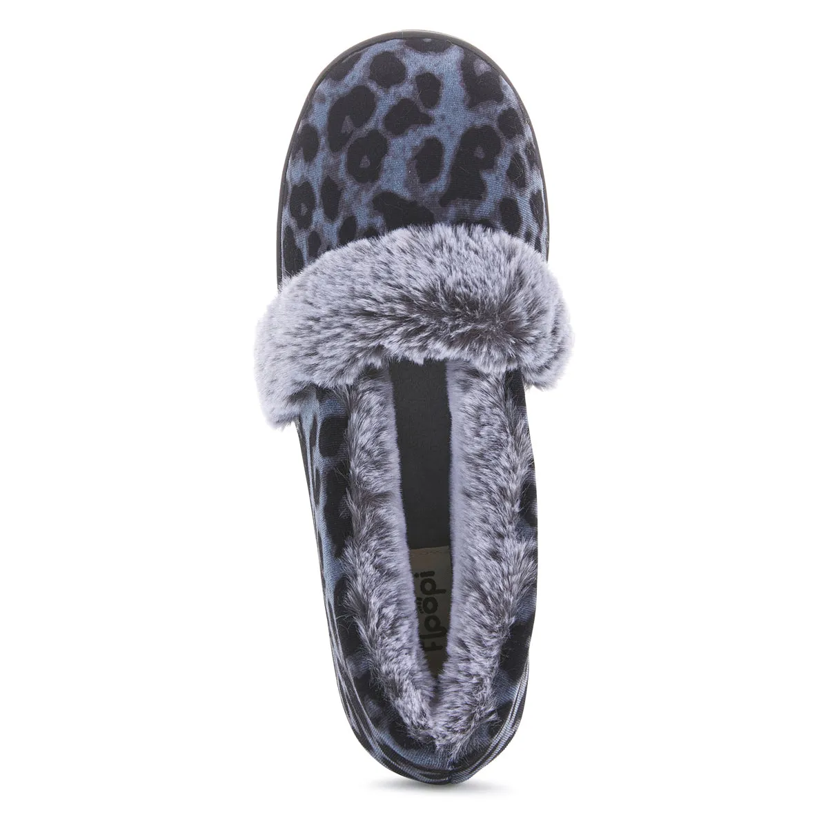 Women’s Roxy Leopard Closed-Back Slippers