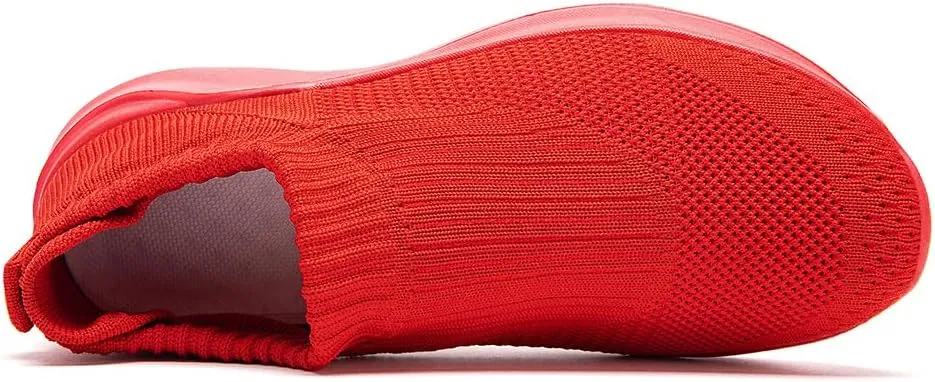 Womens Slip On Running Tennis Walking Shoes Womens Fashion Sneakers Hiking Work Nurse Gym Casual Athletic Comfortable Shoes for Women Travel Fitness Mesh Lightweight