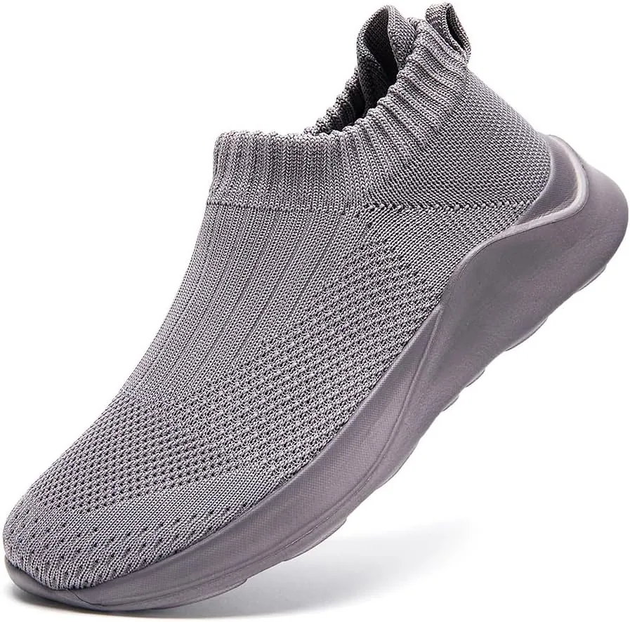 Womens Slip On Running Tennis Walking Shoes Womens Fashion Sneakers Hiking Work Nurse Gym Casual Athletic Comfortable Shoes for Women Travel Fitness Mesh Lightweight